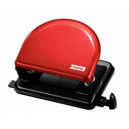 Petrus Taladro 52 rojo capacidad 20 hojas Petrus Taladro 52 rojo capacidad 20 hojas